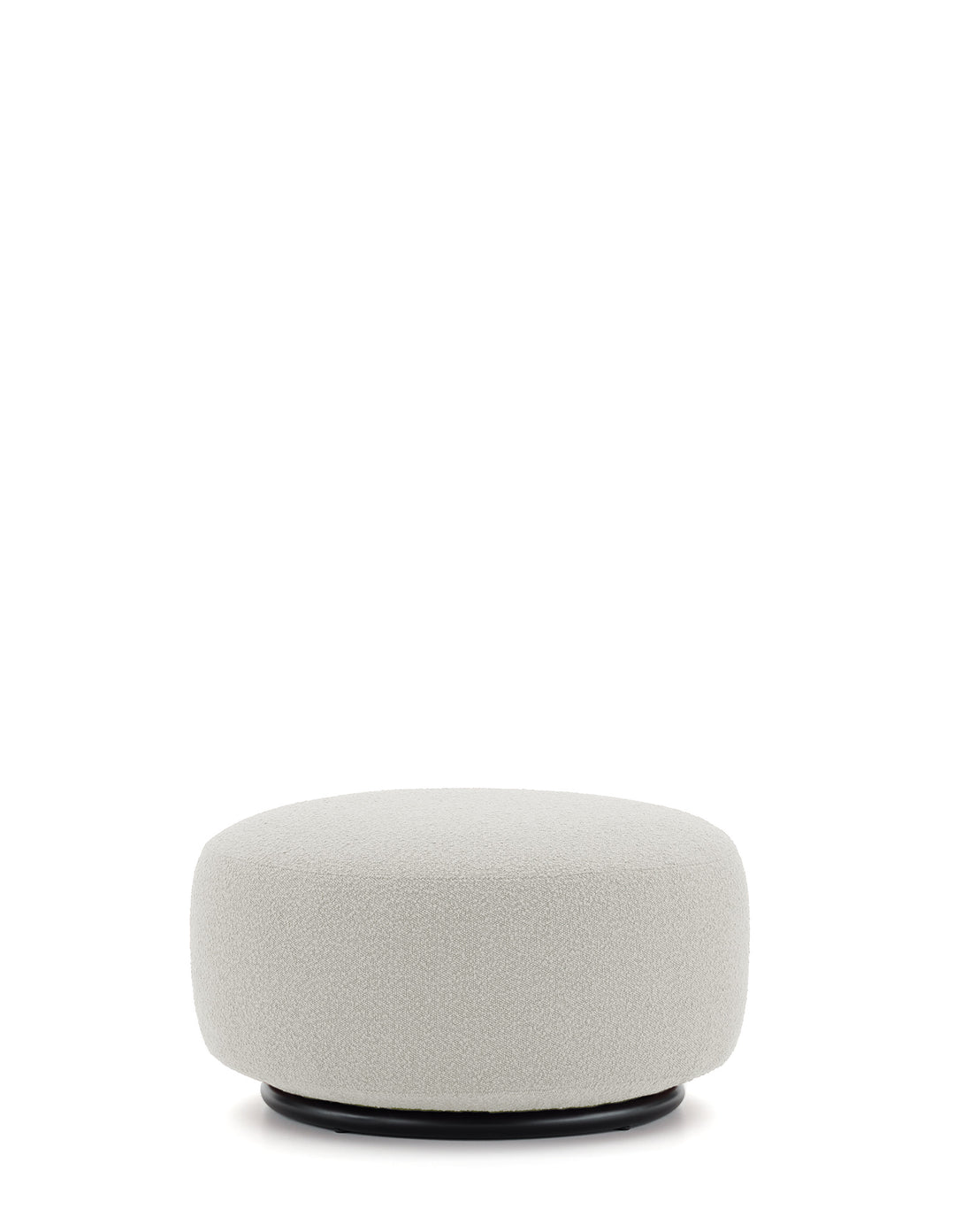 K-Waiting Ottoman Bouclé