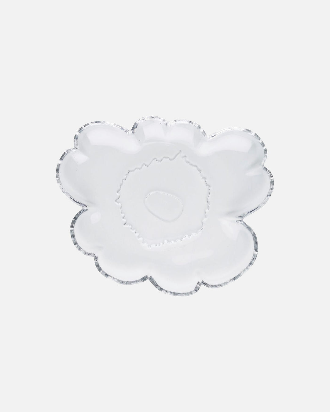 unikko shape glass plate 20 cm