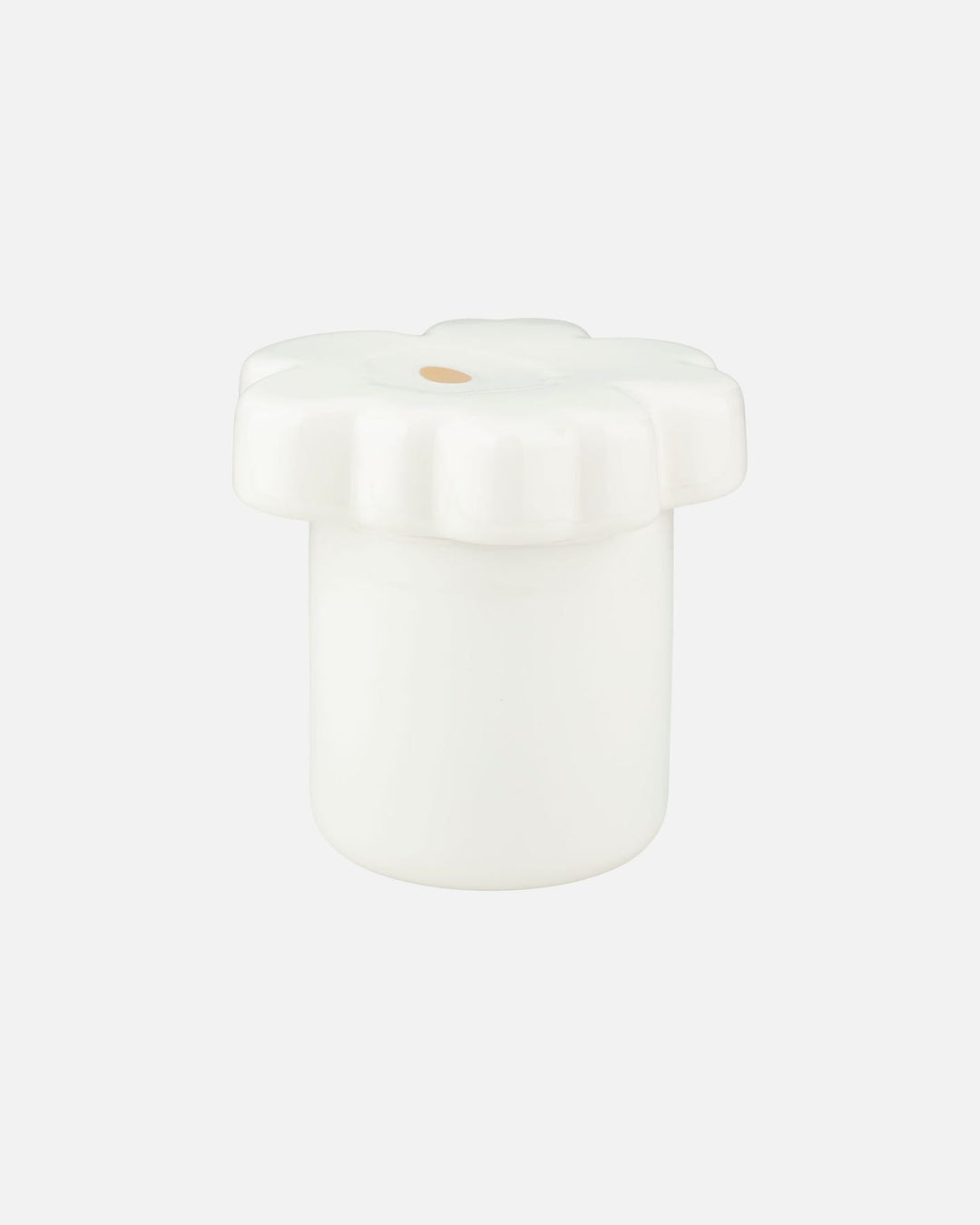 unikko collectible white jar