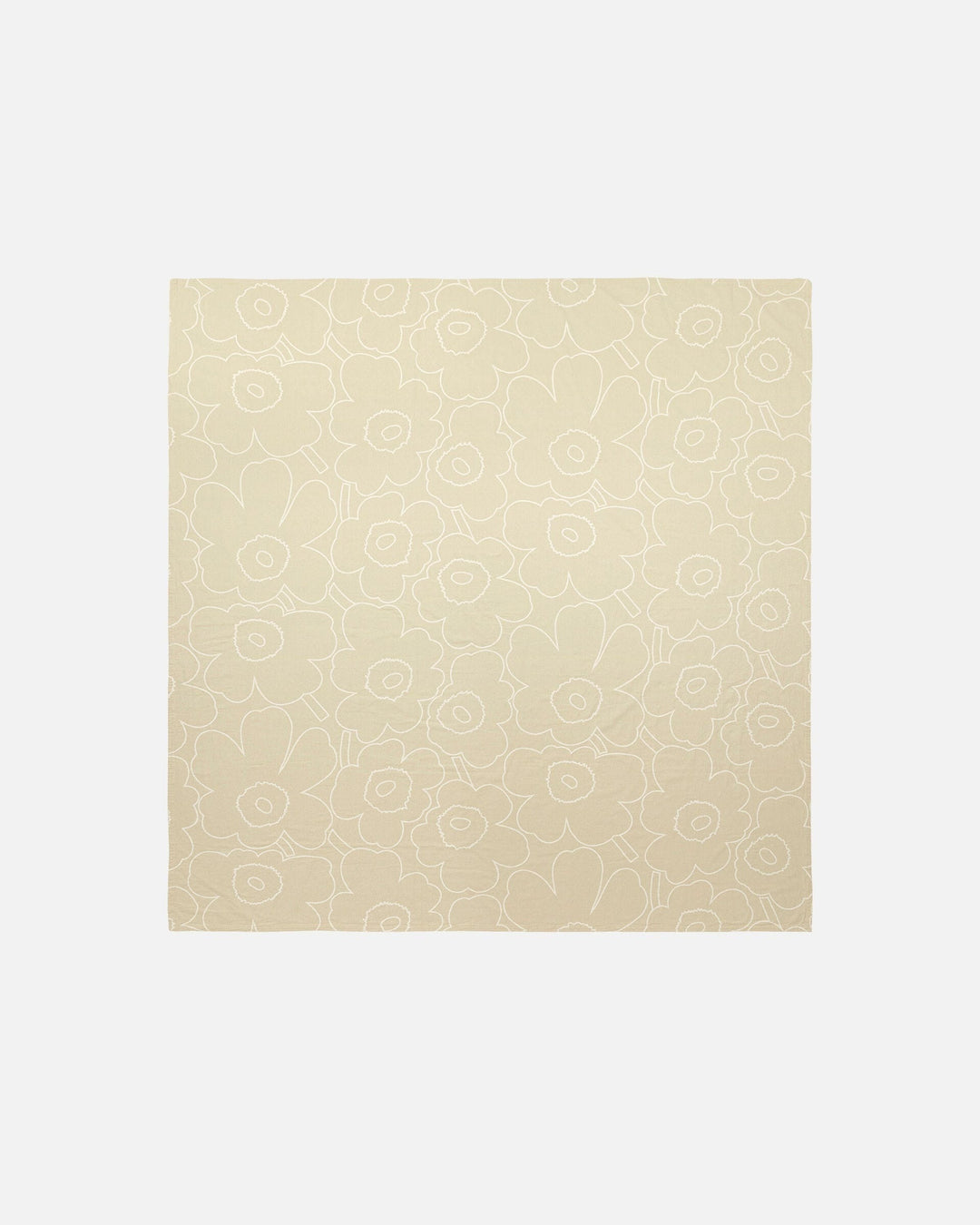 piirto unikko bedspread euro queen - beige