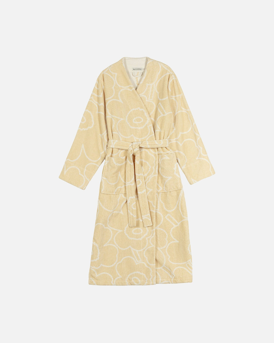 piirto unikko bath robe - butter