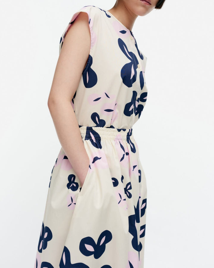 garrel poiminto cotton poplin skirt