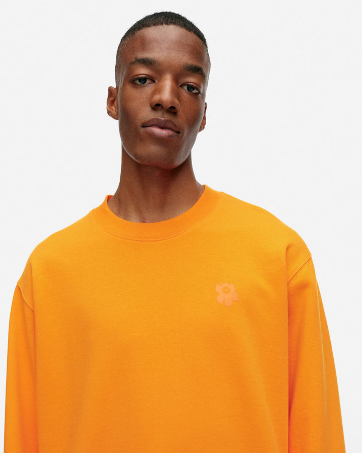 kioski leiot unikko sweatshirt - orange