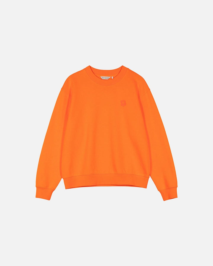 kioski leiot unikko sweatshirt - orange