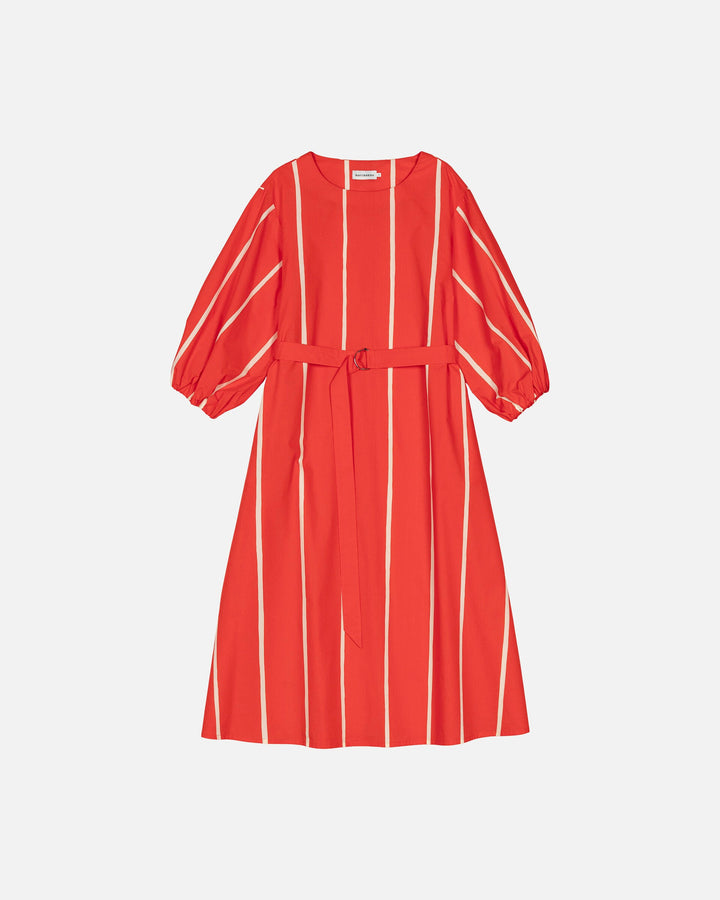 blomma puhveli cotton poplin dress