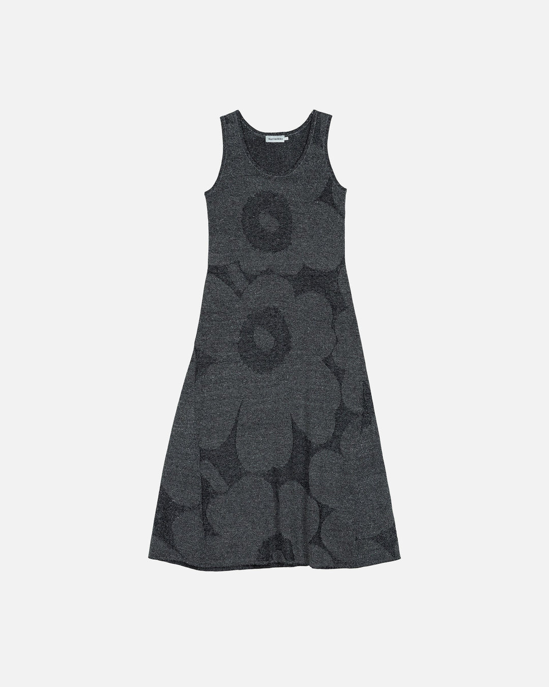 hiipiä unikko linen cotton blend dress