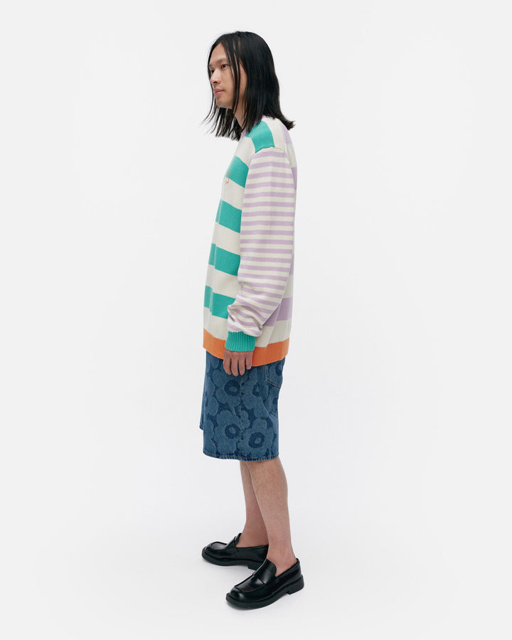 kioski kesäkoju maalis patja knitted cotton pullover