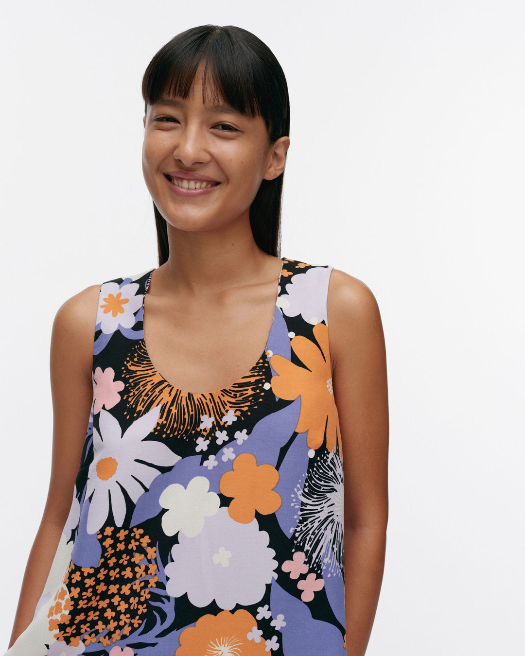 nupulla suvikimppu viscose linen blend dress