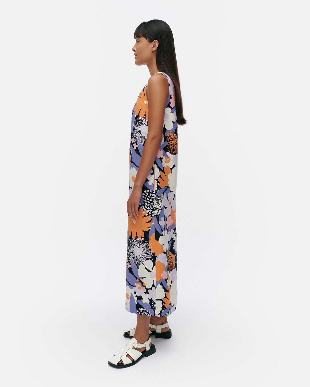 nupulla suvikimppu viscose linen blend dress