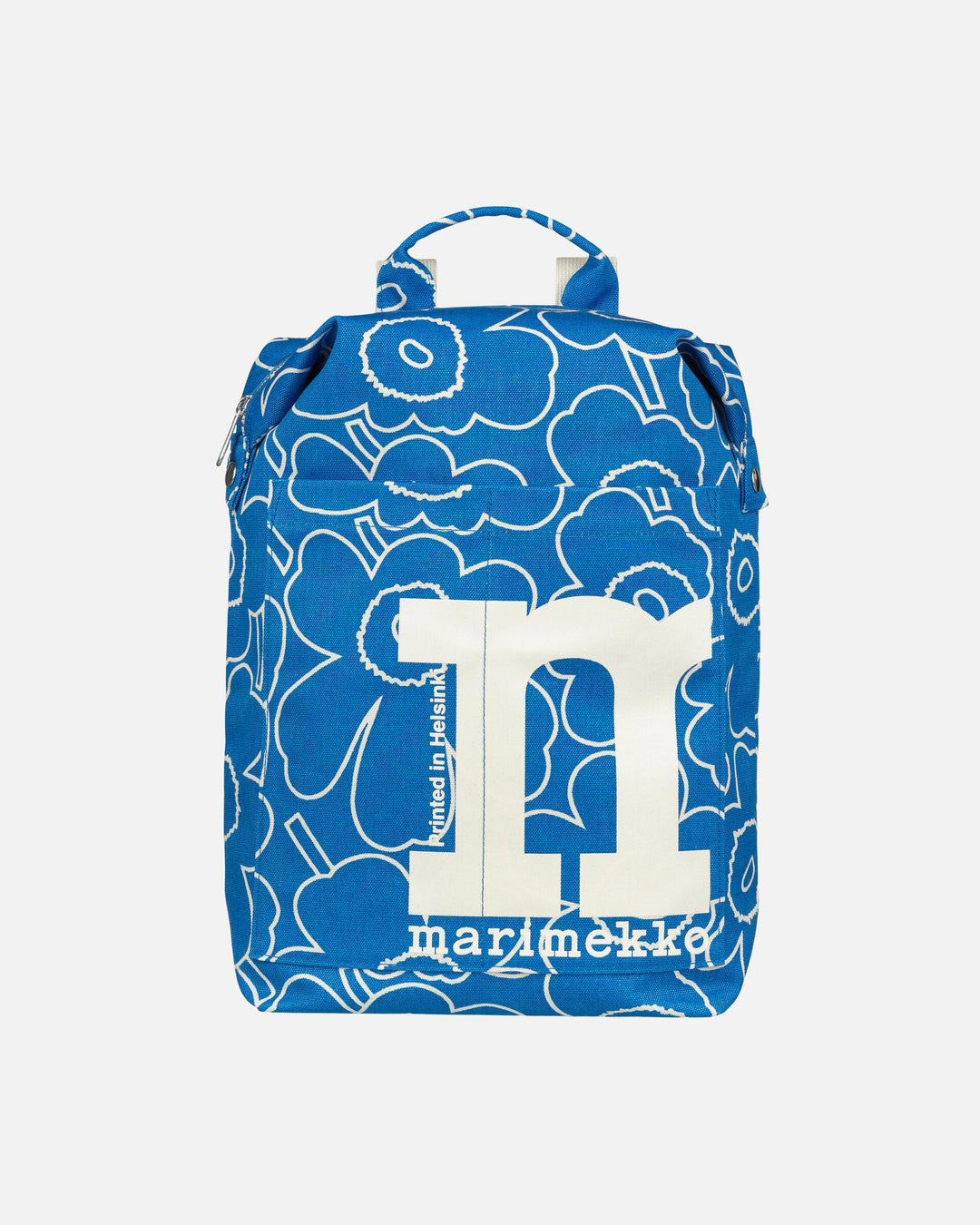 mono piirto unikko backpack - blue