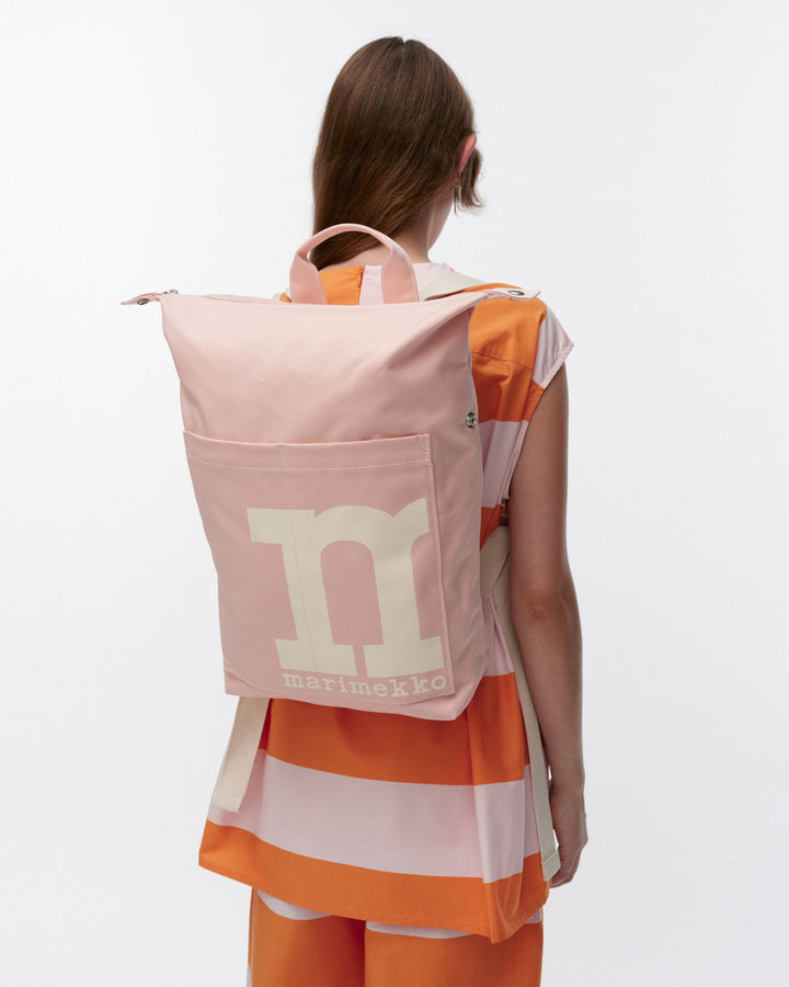 mono backpack solid - pink backpack