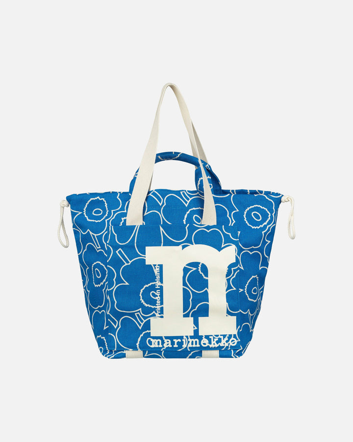 mono city piirto unikko tote bag - blue