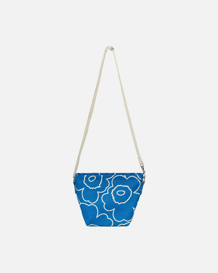 mono mini crossbody piirto unikko bag - blue