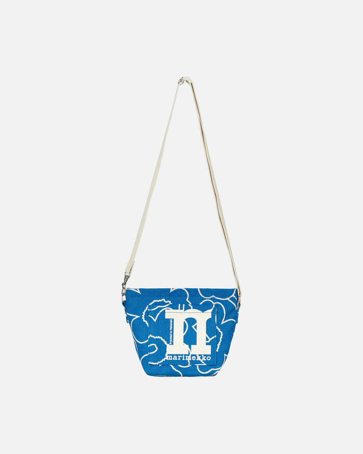 mono mini crossbody piirto unikko bag - blue