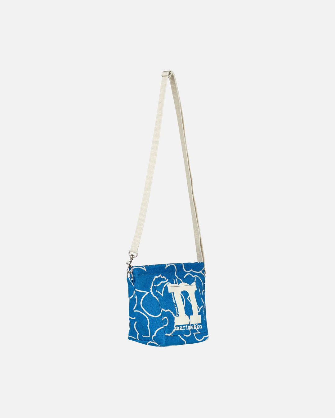 mono mini crossbody piirto unikko bag - blue