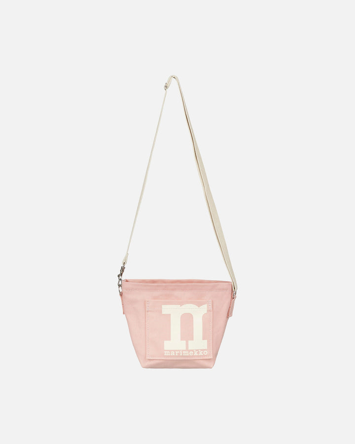 mono mini crossbody solid - pink shoulder bag