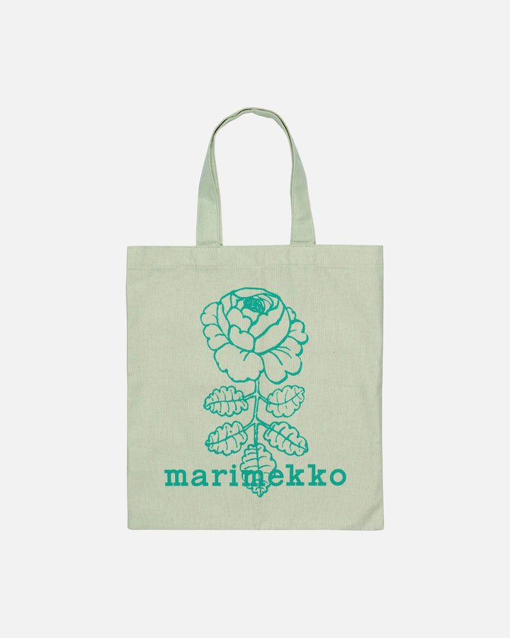 vankka vihkiruusu placement tote bag - teal