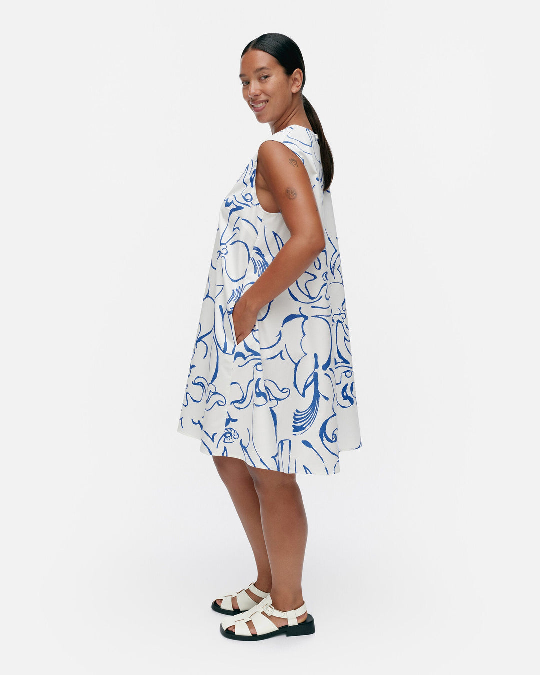 palatsi baluns cotton twill dress