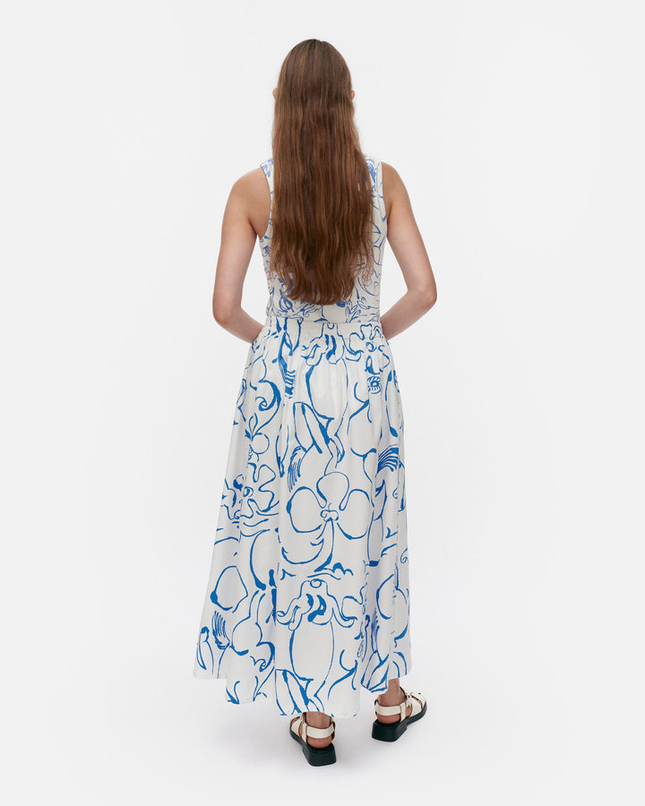buklee baluns cotton poplin skirt