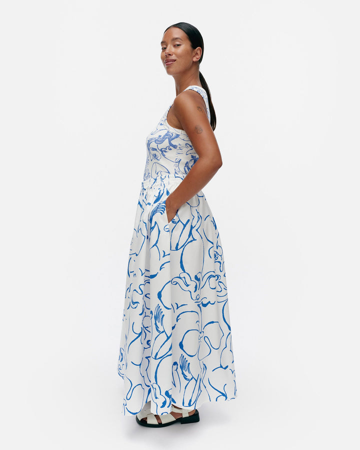 buklee baluns cotton poplin skirt