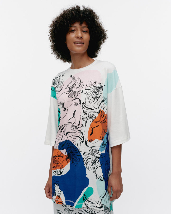 petran blombom placement t-shirt