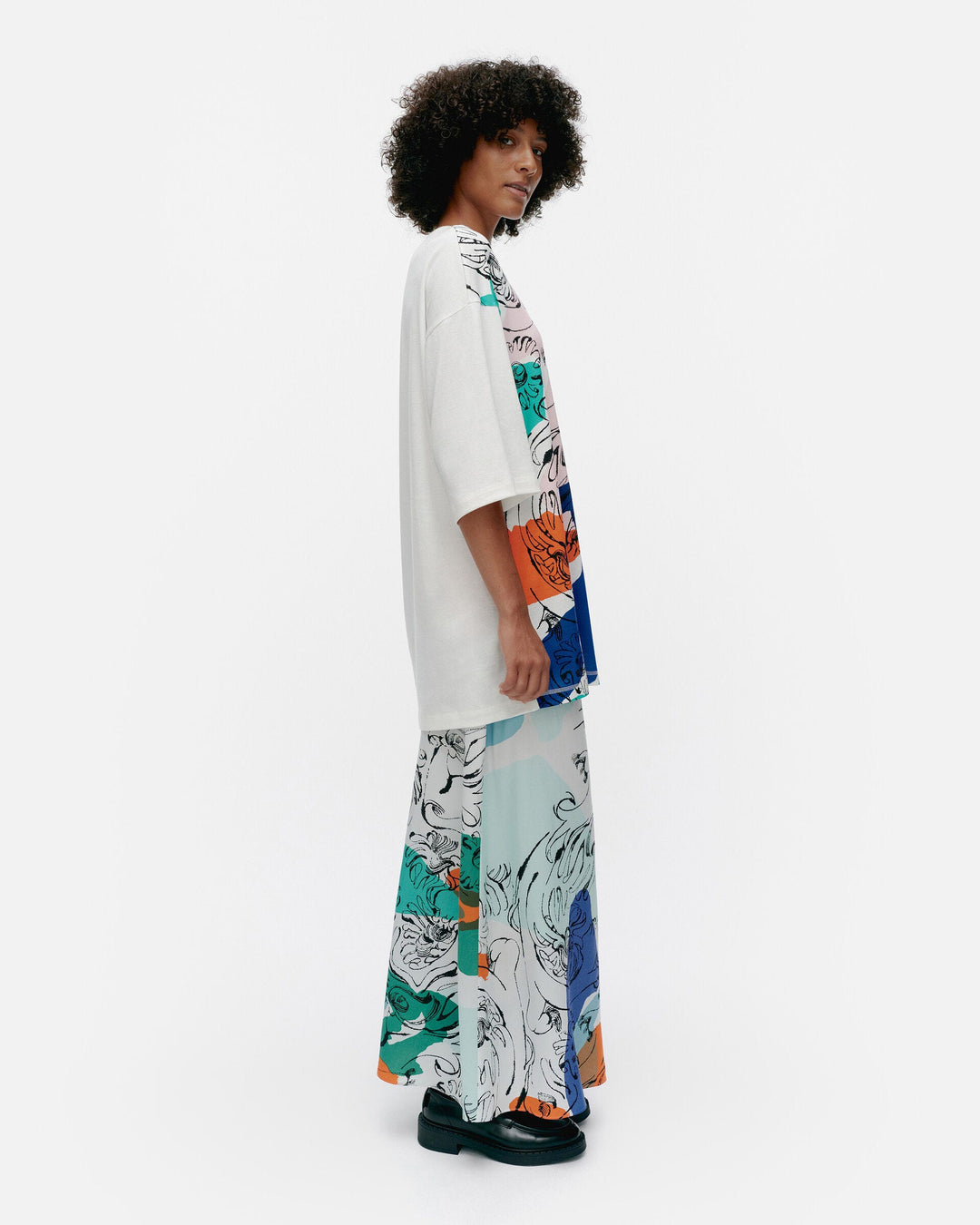 petran blombom placement t-shirt