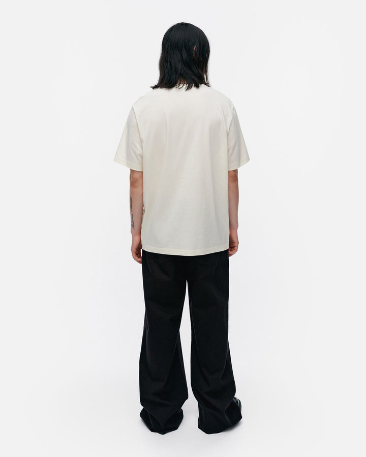 kioski vihne vihkiruusu placement t-shirt - white