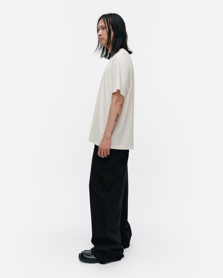 kioski vihne vihkiruusu placement t-shirt - white