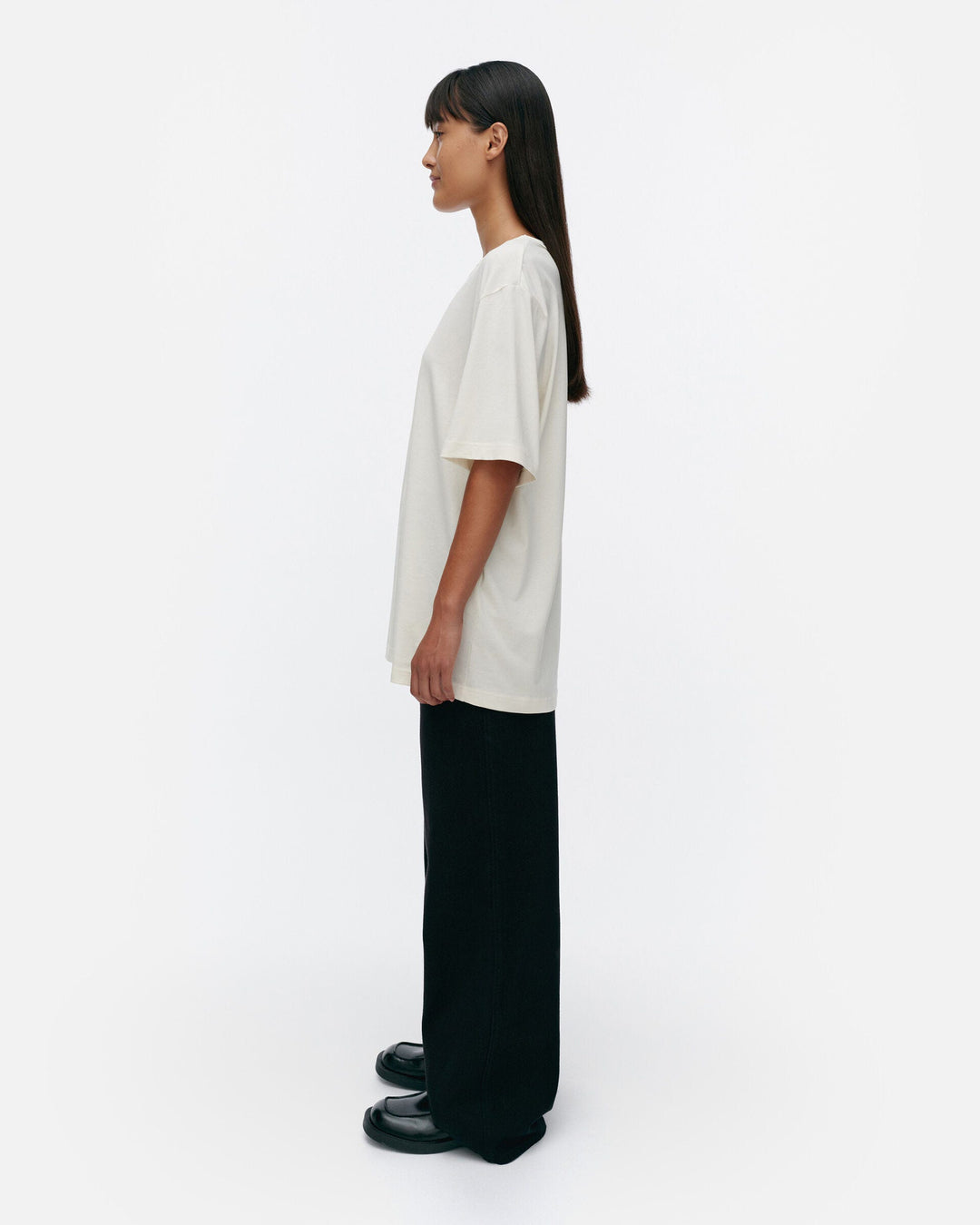 kioski vihne vihkiruusu placement t-shirt - white