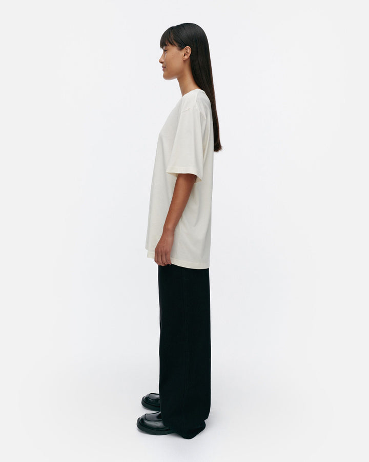 kioski vihne vihkiruusu placement t-shirt - white