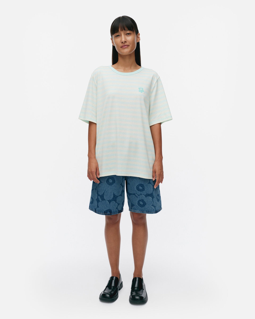 kioski tasaraita unisex t-shirt - teal