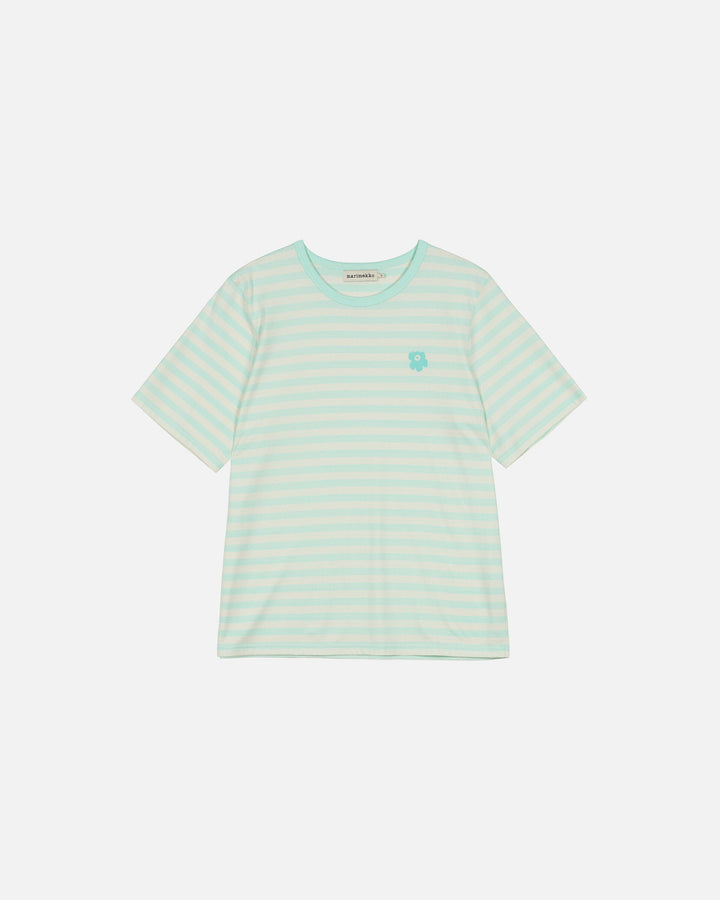 kioski tasaraita unisex t-shirt - teal