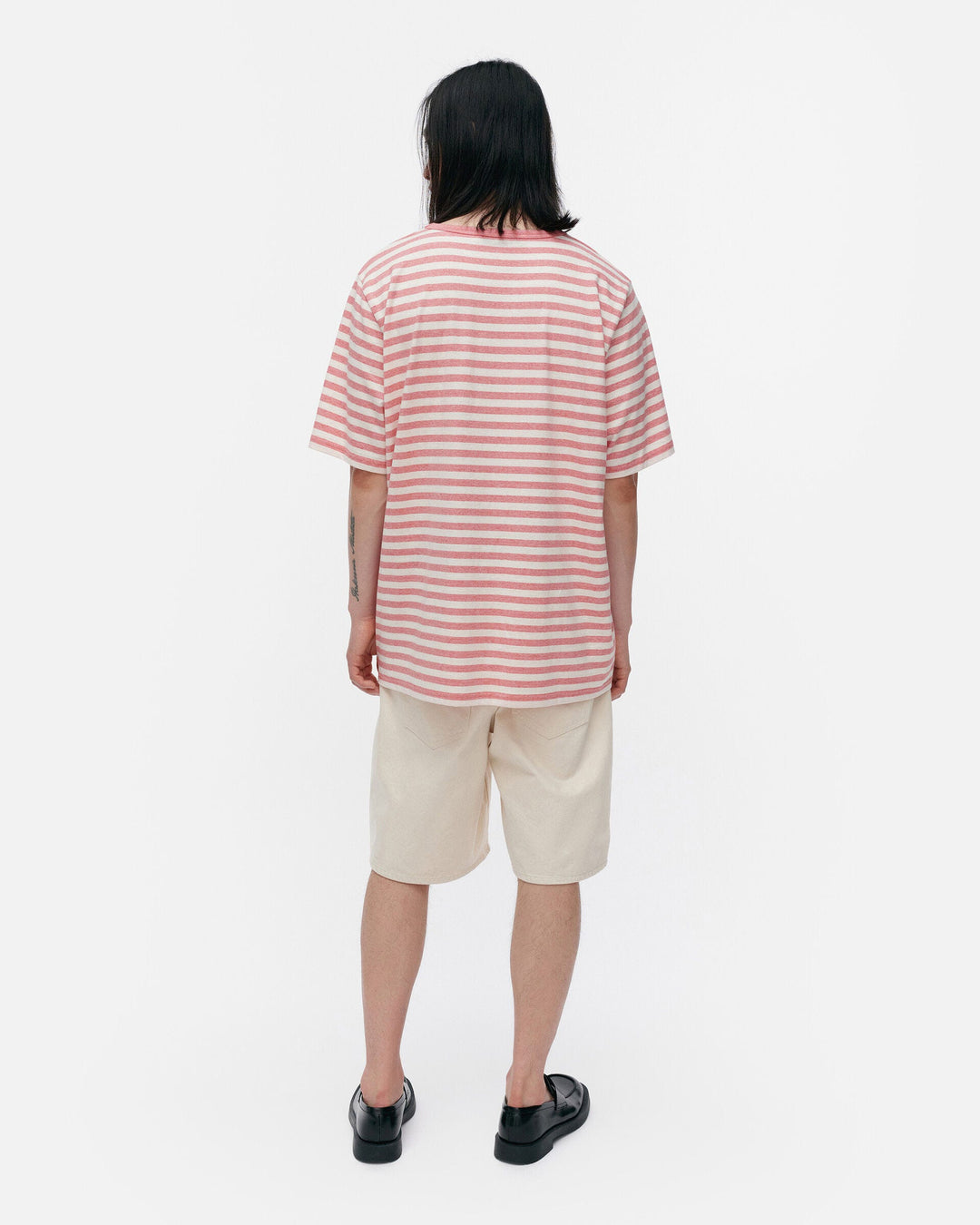 kioski tasaraita unisex t-shirt - salmon