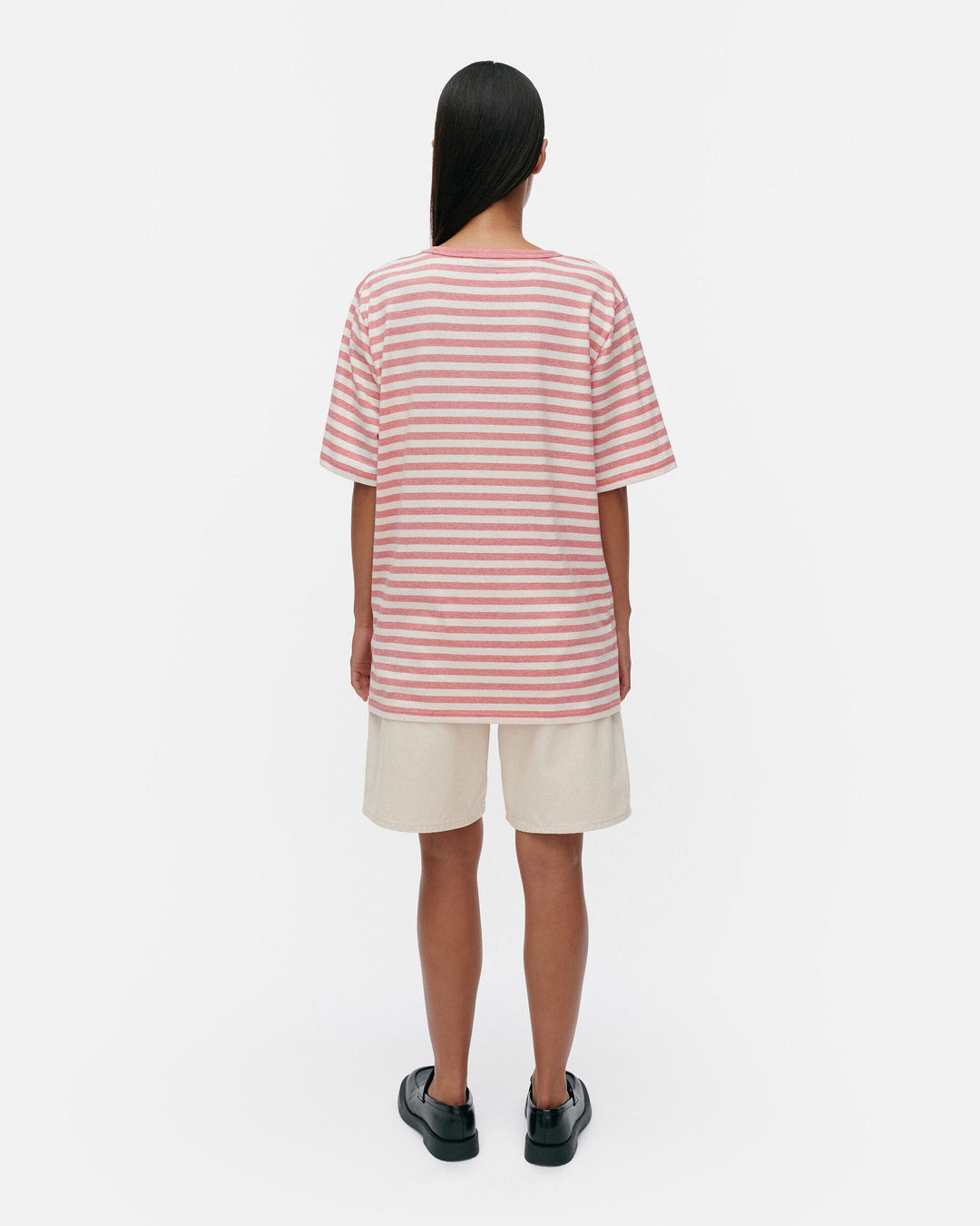 kioski tasaraita unisex t-shirt - salmon
