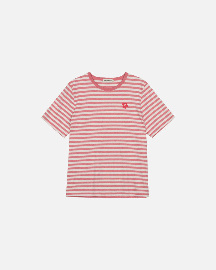 kioski tasaraita unisex t-shirt - salmon