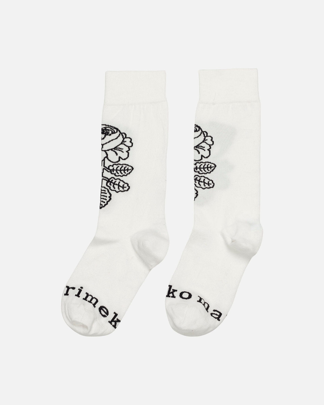 kioski detsku vihkiruusu socks - white/black