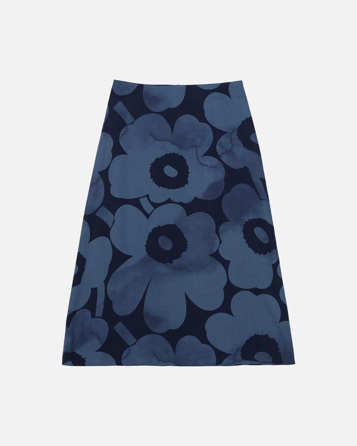 korkeat akvarelli unikko skirt