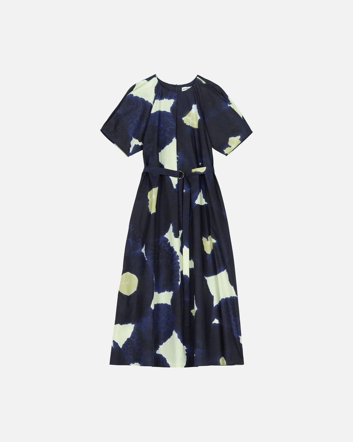 juhlinta kehäkukka cotton poplin dress