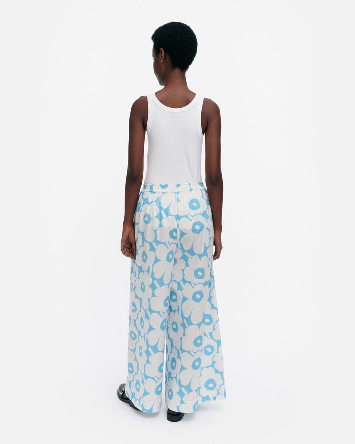 kohti unikko cotton poplin trousers