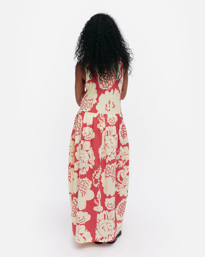 drapèe pioni jersey dress