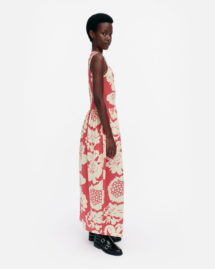 drapèe pioni jersey dress