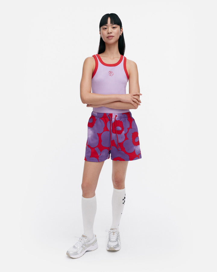 kioski miksaus akvarelli unikko shorts