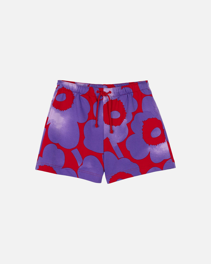 kioski miksaus akvarelli unikko shorts