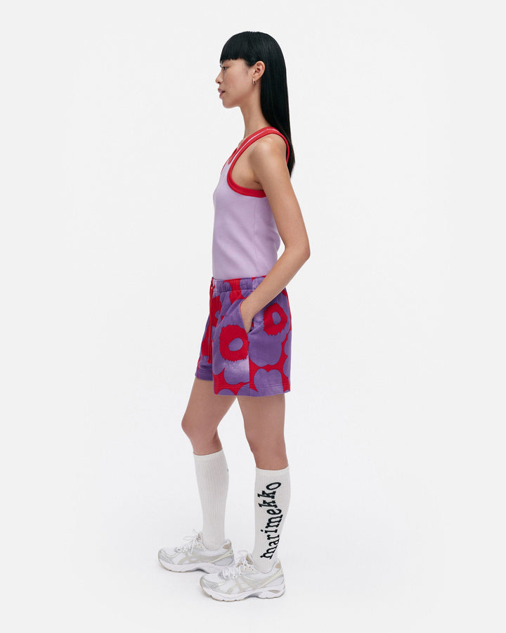 kioski miksaus akvarelli unikko shorts