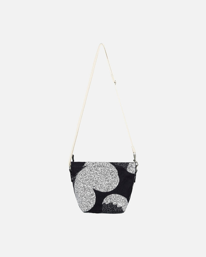 mono mini crossbody unikko bag - black speckle