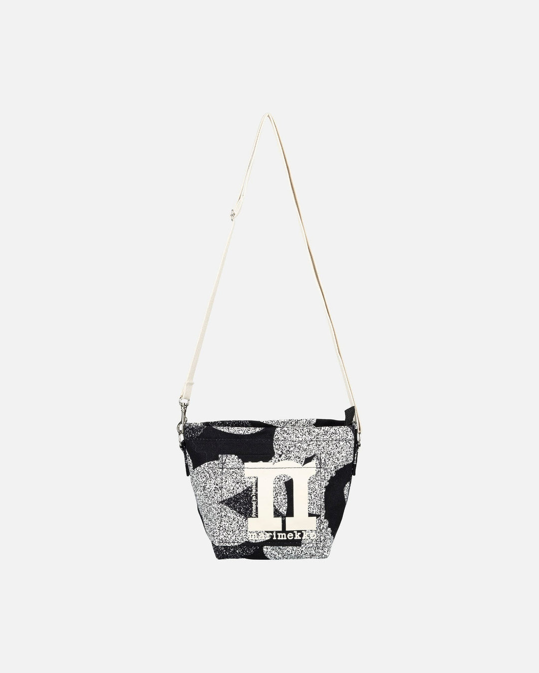 mono mini crossbody unikko bag - black speckle