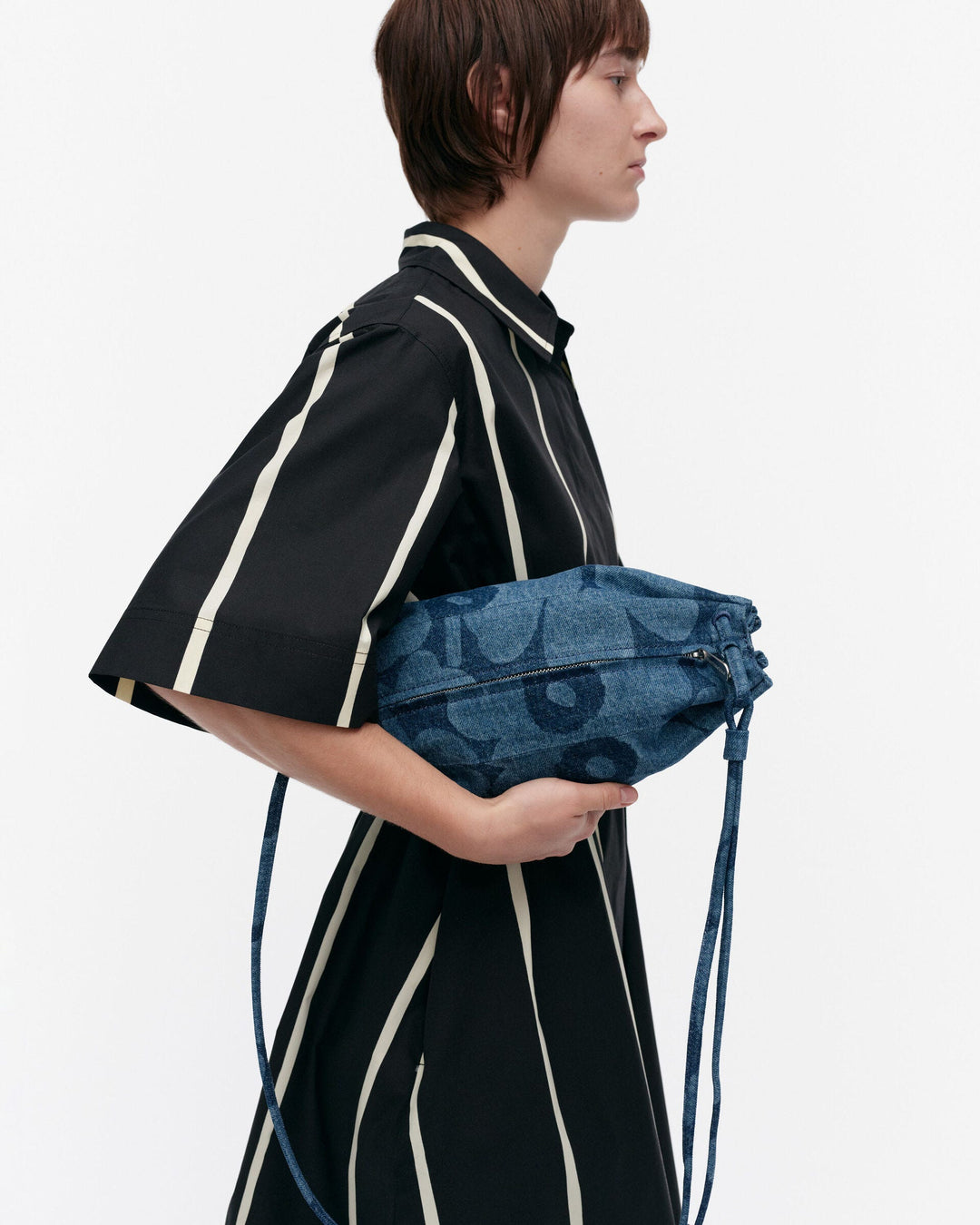 karla unikko denim bag - blue
