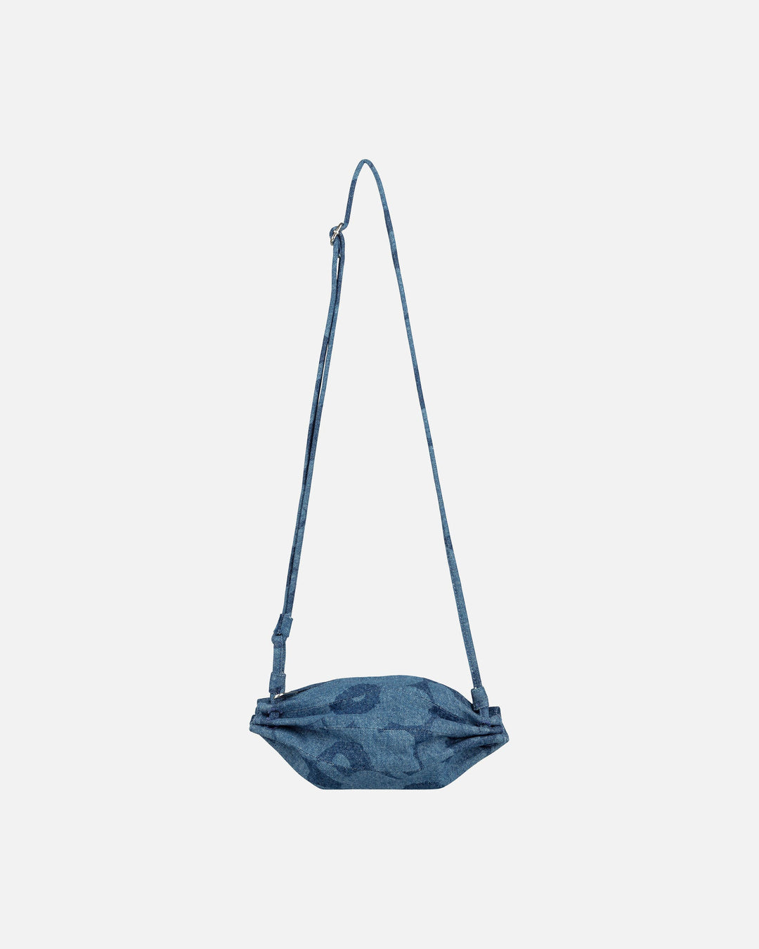 pikku karla unikko denim bag - blue