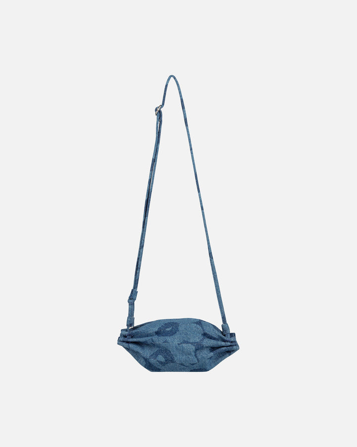 pikku karla unikko denim bag - blue