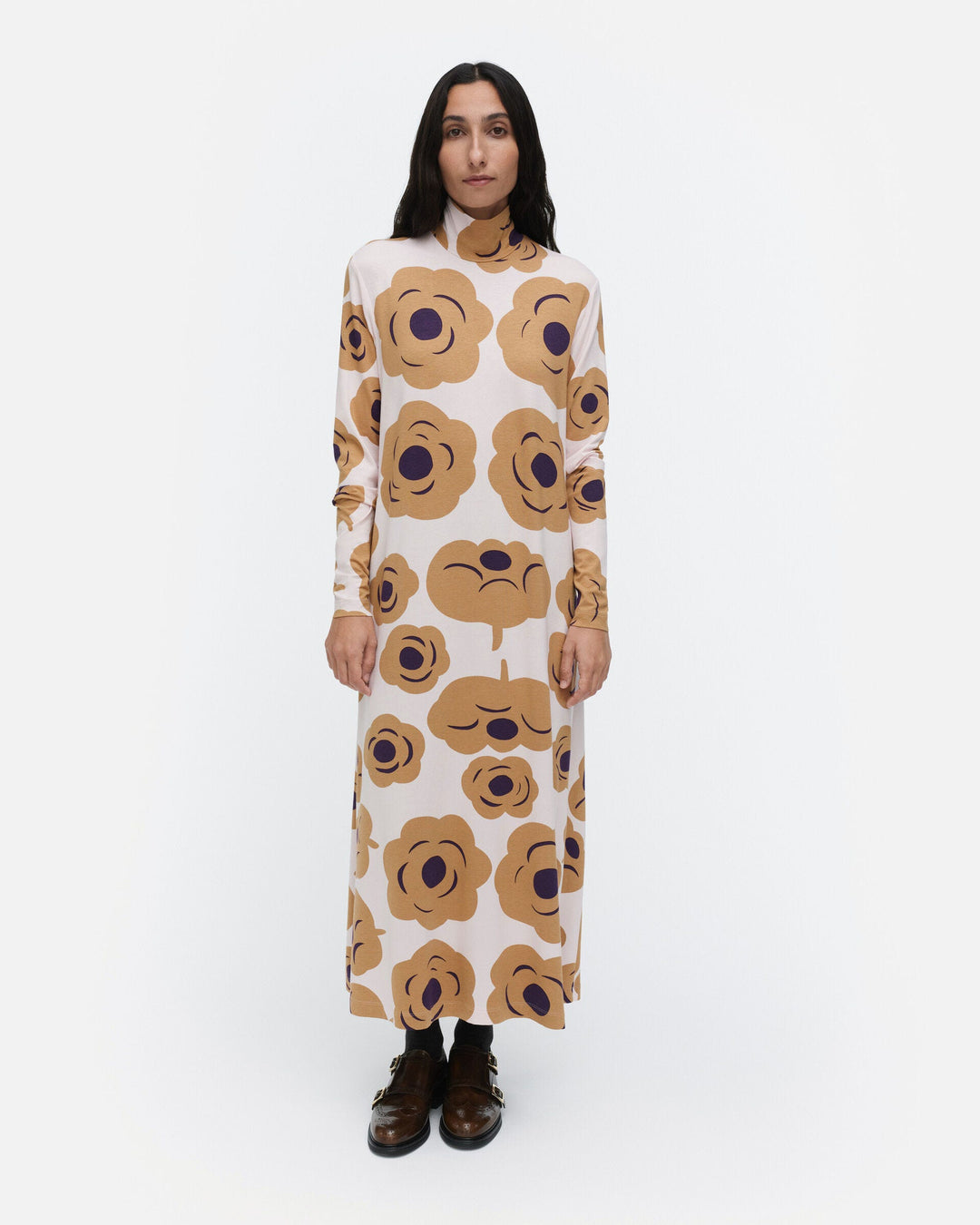 cavea tumma jersey dress - light pink/brown